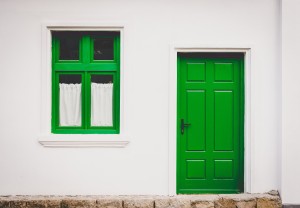 Painting your front door is a way of giving your space some extra love!